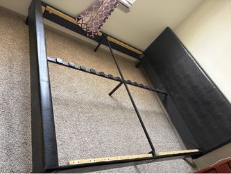 King size bed frame, easy assembly and disassembly