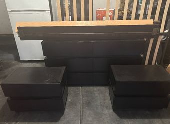 ♠️ 👑 Black Queen Bedroom Set 👑♠️