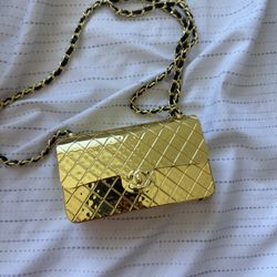 Chanel Metal Case Mini Classic Evening Bag