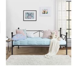Day Bed, Black, With Mattress  $100