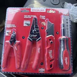 Milwaukee Electrician's Hand Tool Kit (4-Piece)