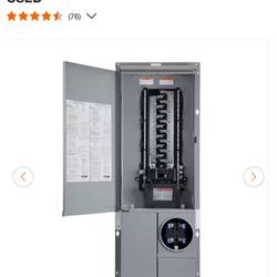 Homeline 225 amp 30 space 42 circuit main breaker plug on neutral 