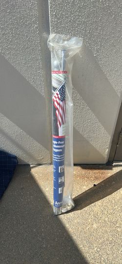 New 6 foot aluminum flag pole