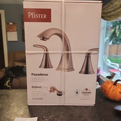 Phfister.  Brushed Nickle 3 Hole Faucet Never Opened