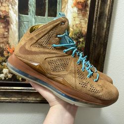 Nike LeBron X EXT Hazelnut sneakers 