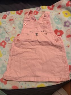 Cat over-all style dress