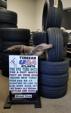 235 55 17 BRAND NEW TIRE TIRES $79 EACH $316 SET