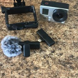 Go Pro Hero 3 With Microphone 