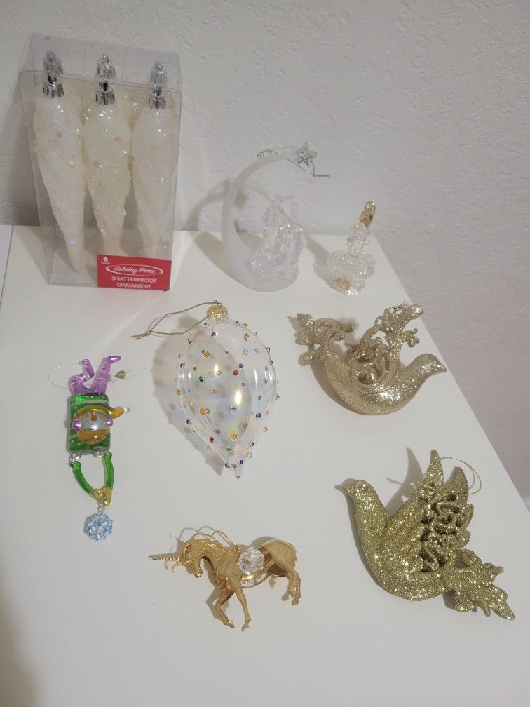 8 Christmas Ornaments