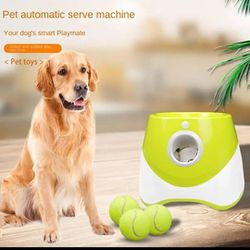 3 Mode Ajustable Pet Toy With Tenis Balls Automátic Dog Ball Laucher Y 3 Balls Dog Stuff Interacive