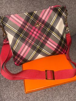 Vivienne Westwood Tartan Crossbody Bag