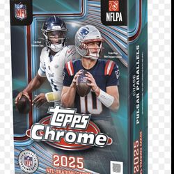2025 Topps Chrome Hanger Box 