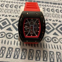 Red Mini Focus Watch