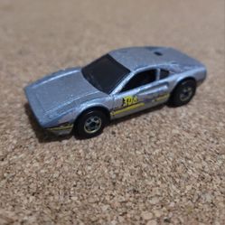 Hot Wheels Vintage Street Beast MF Gray Gold BW HK 1977 Ferrari Race Bait 308.

