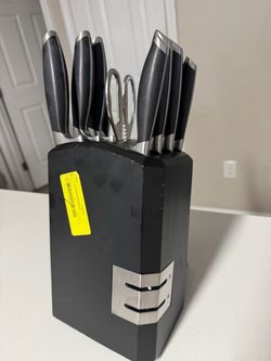 Kitchen Knife Set with Block
