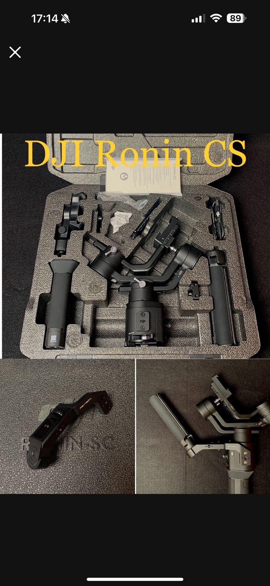 Ronin Sc camera stabilizer