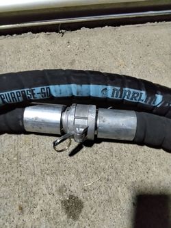 Marlin Purpose-SD Heavy Duty Rubber Hose with Camlock