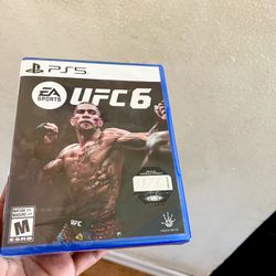 UFC 6 for Ps5 brand new sealed