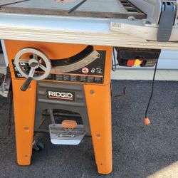 Large 12 Inch Ridgid Table Saw