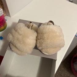 Fluffy Ugg Slides Baby