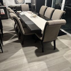 Dining Table 8 chairs