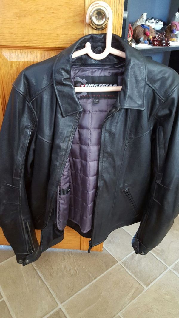 Women S Firstgear Leather Motorcycle Jacket For In Snohomish Wa Offerup