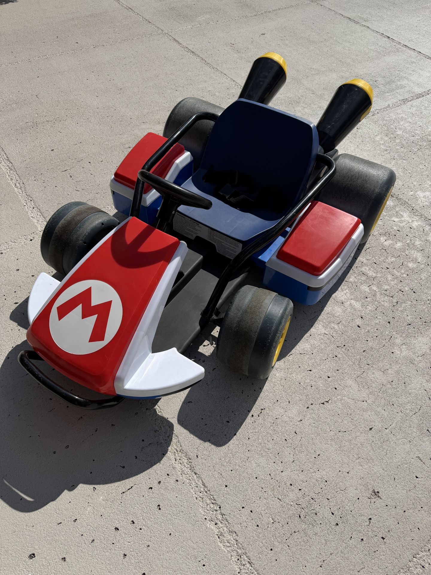 (Rare) Jakks 24V Mario Kart Ride On (Needs new battery)