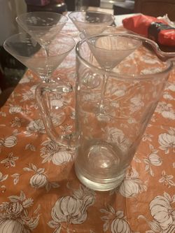 Princess House Martini set