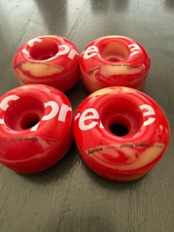 Supreme x Spitfire Skateboard Wheels 54mm 99 Duro