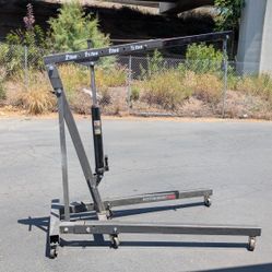 2 Ton Capacity Foldable Shop Crane