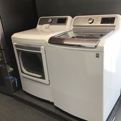 New Scratch And Dent LG Washer And Dryer Set. 1 Year Warranty 