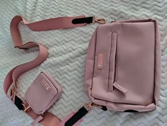 Dog walking crossbody bag