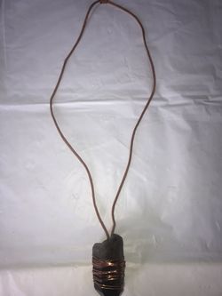 Copper Wrapped Smoky Quartz 