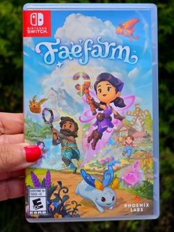 Fae Farm (Nintendo Switch) – Cozy RPG Farm Sim Game, Physical Case Included