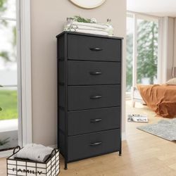  Pellebant fabric vertical dresser, 23.20 x 11.80 x 45.90 inches, 20.18 pounds
