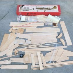 Top Flite P-39 AIRACOBRA RADIO CONTROL STANDOFF SCALE  Model Airplane **Read**