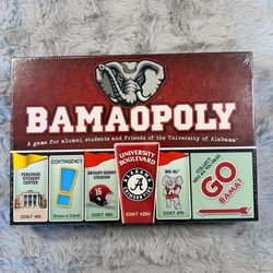 Bamaopoly University of Alabama Board Game New Sealed