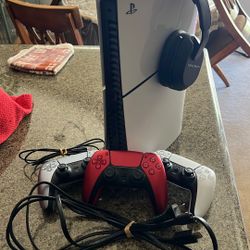 PS5 Digital Version With Wireless Turtle Beach Headset