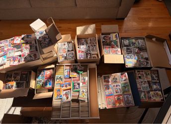 Sports Cards - Baseball, Basketball, Football and Hockey