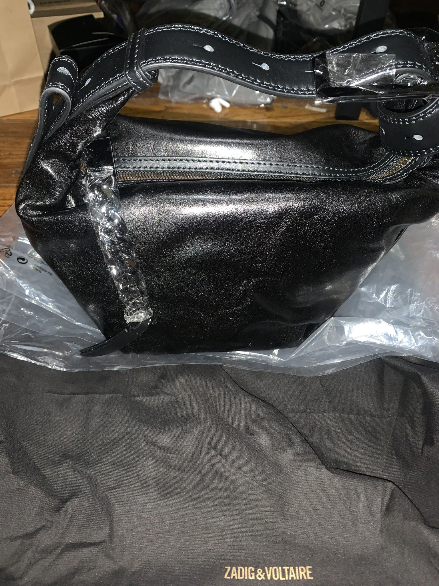 AUTHENTIC NWT ZADIG AND VOLTAIRE LE CECILIA BAG