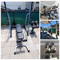 🏋️‍♂️ COMPLETE HOME GYM IN EXCELLENT CONDITION