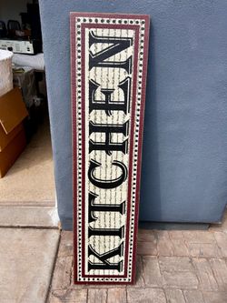 “KITCHEN” Wall Art