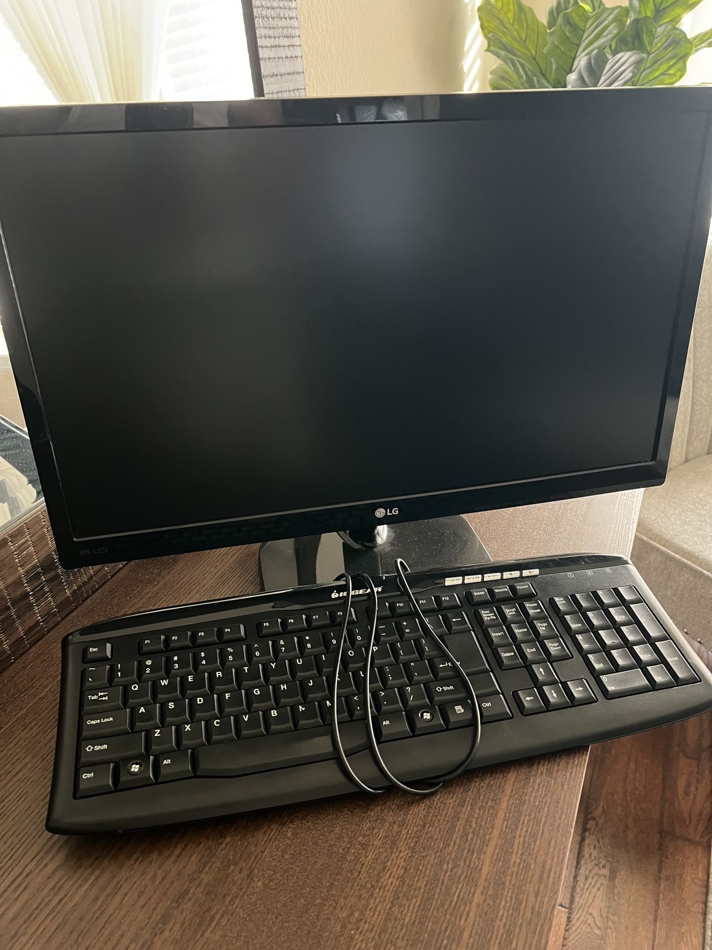LG 22MP48HQ-P monitor And Includes one keyboard as a free bonus.