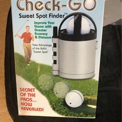 Check-Go Golf Ball Sweet Spot Finder