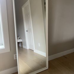IKEA white mirror