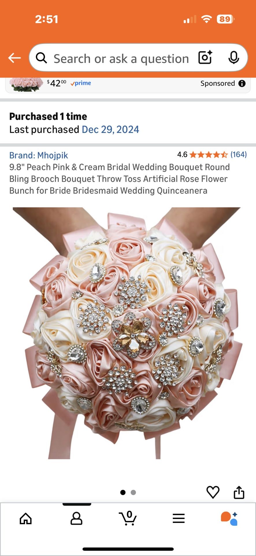 Rose Gold Bouquet
