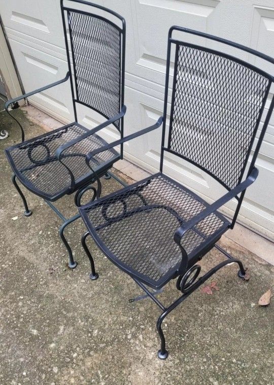 2pc Spring Rocking Chairs