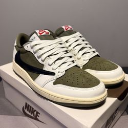 Jordan 1 Travis Scott Medium Olive