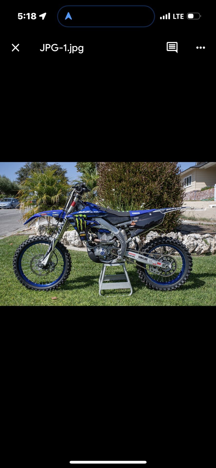 2022 Yamaha YZ250F