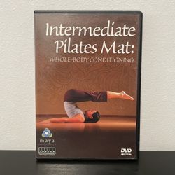 Intermediate Pilates Mat DVD Maya Whole Body Conditioning Exercise Workout 2005
